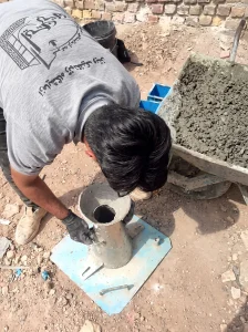 آزمایش اسلامپ بتن
